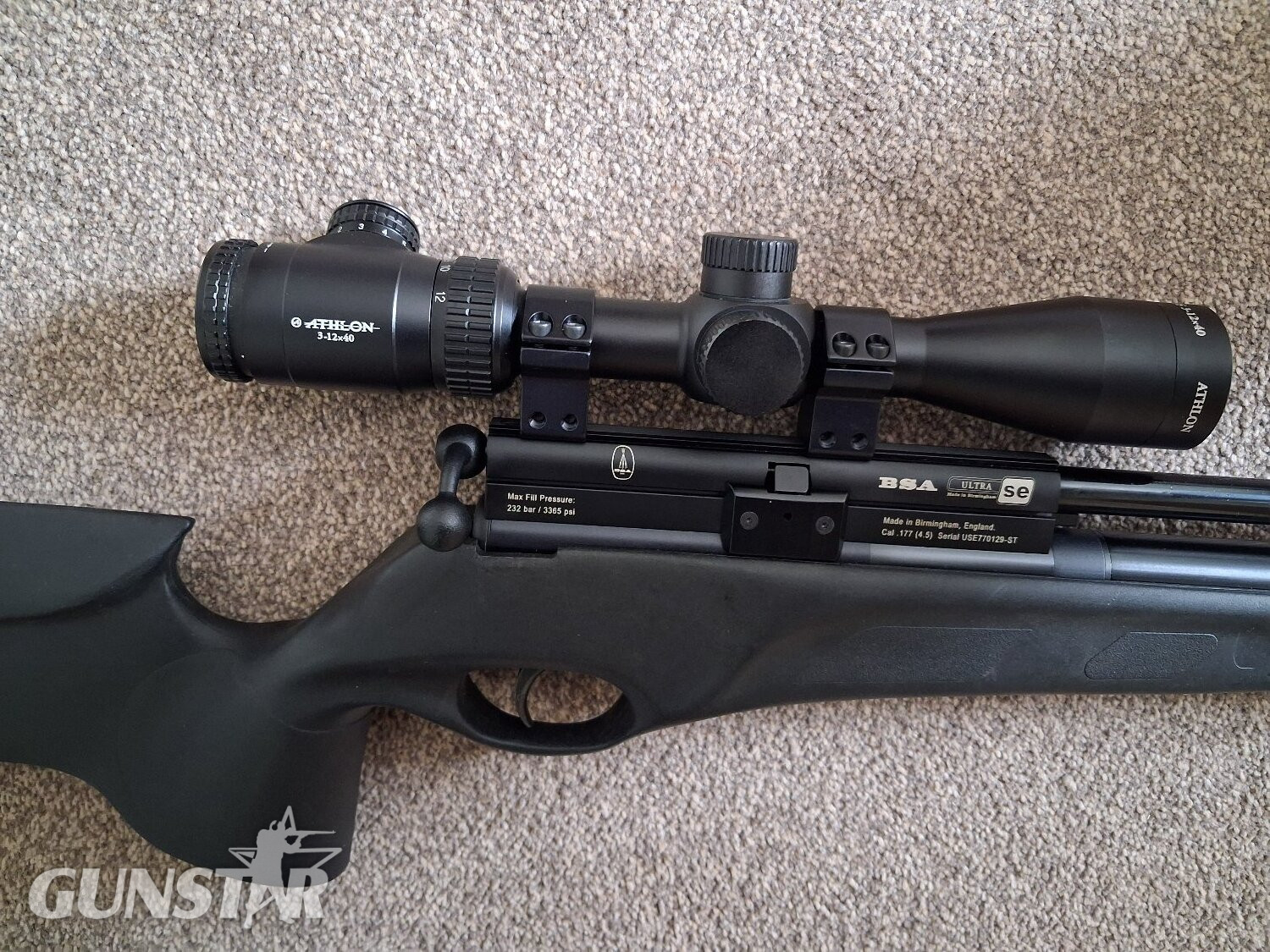 BSA Ultra SE Multishot .177