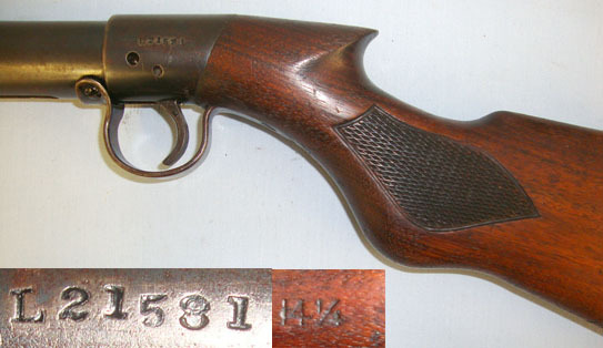 BSA Standard No. 1 Model (Aka \'L\' Or Light/ Ladies Model) .177 Calibre Under Lever .177