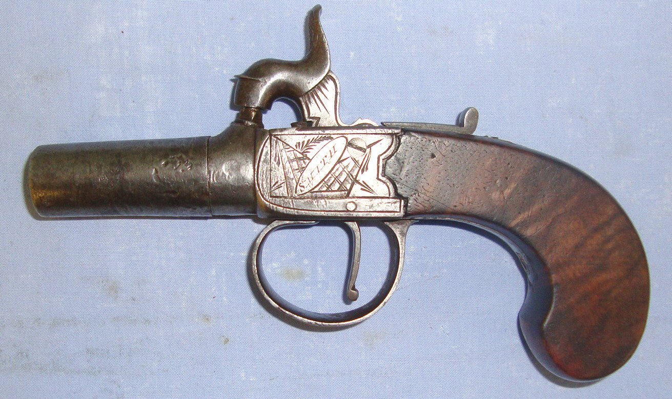  G. Smith Pocket Pistol With Screw Off Barrel. A 1117  .40 S&W Muzzleloader
