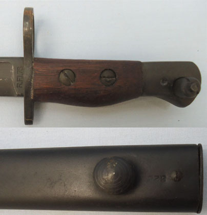  Rifle Factory Ishapore Bayonet