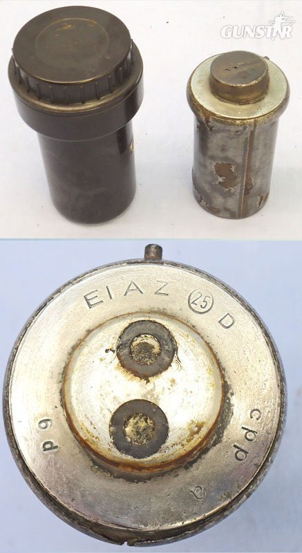 INERT DEACTIVATED, Late WW2, German No25D Bomb Fuze And Bakelite Transit Container. - O 2142 INERT DEACTIVATED, Late WW2, German No25D Bomb Fuze And Bakelite Transit Container. - O 2142  Other Ammunition in 