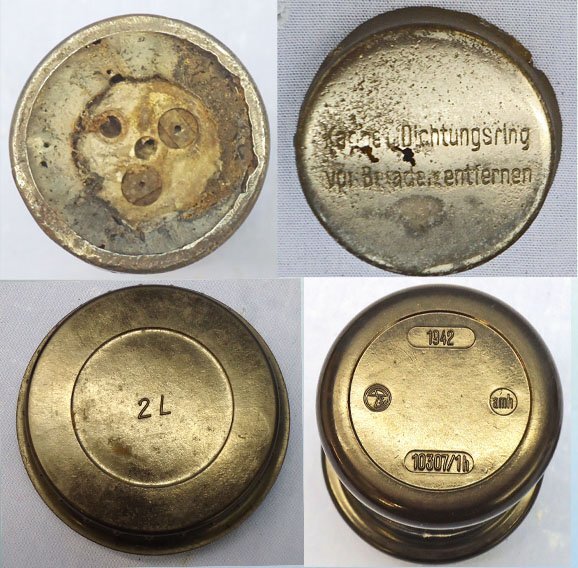  INERT DEACTIVATED, Late WW2, German No25D Bomb Fuze And Bakelite Transit Container. - O 2142 INERT DEACTIVATED, Late WW2, German No25D Bomb Fuze And Bakelite Transit Container. - O 2142  Other Ammunition