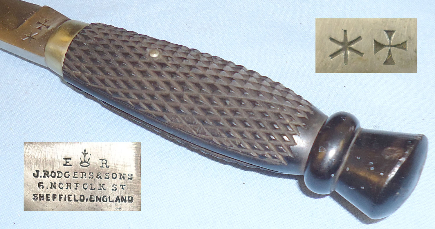 J. Rodgers & Sons, 6 Norfolk Street, Sheffield, England Knive