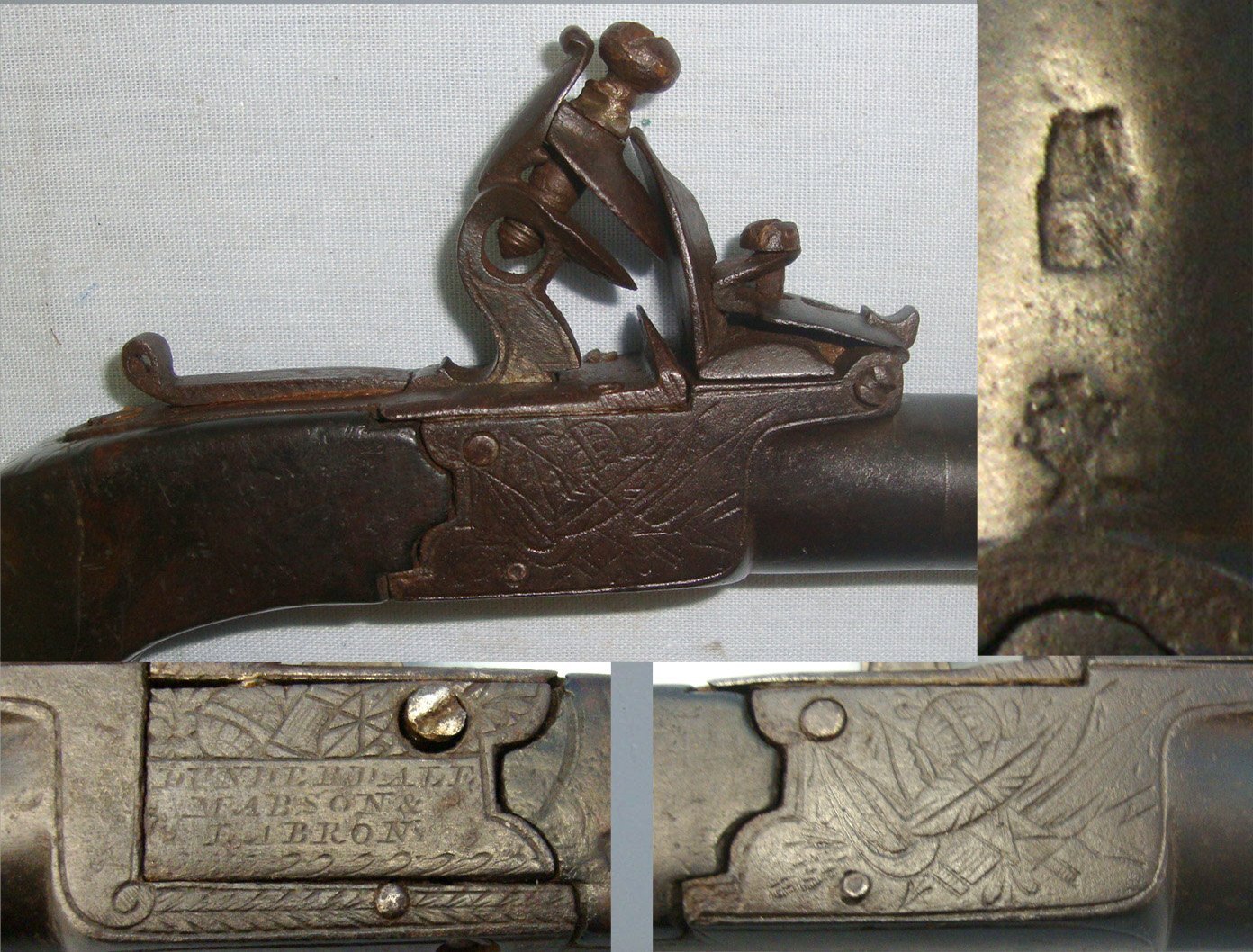 Mabson & Labron With Concealed Folding Trigger, Safety Bolt & Turn Off Barrel. Sn 22882 None Muzzleloader