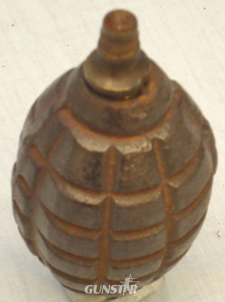 Italian WW1 S.I.P.E. Cast Iron Hand Grenade. - O 1657 Italian WW1 S.I.P.E. Cast Iron Hand Grenade. - O 1657  Other Ammunition in 