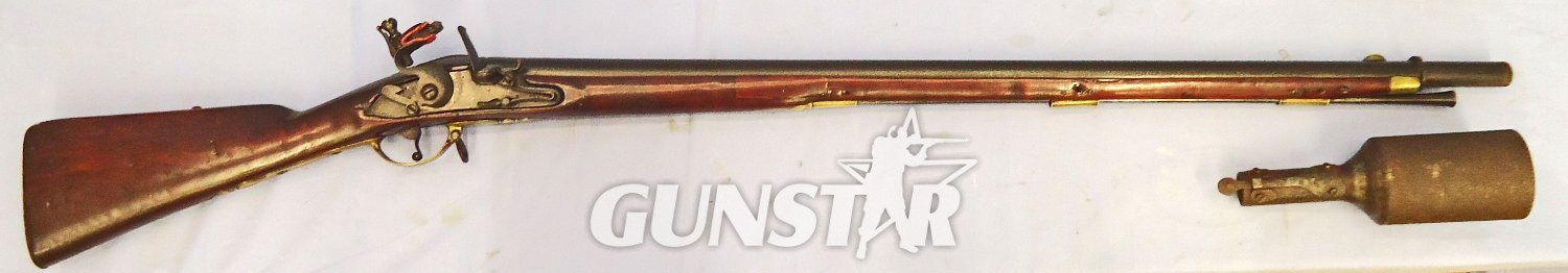 Dog Lock Musket circa 1720, with Grenade Launching Reinforcing Ring & Museum Quality Discharger Cup. Sn - 22768 Dog Lock Musket circa 1720, with Grenade Launching Reinforcing Ring & Museum Quality Discharger Cup. Sn - 22768 Single Shot .75 Cal Muzzleloader Rifle 
