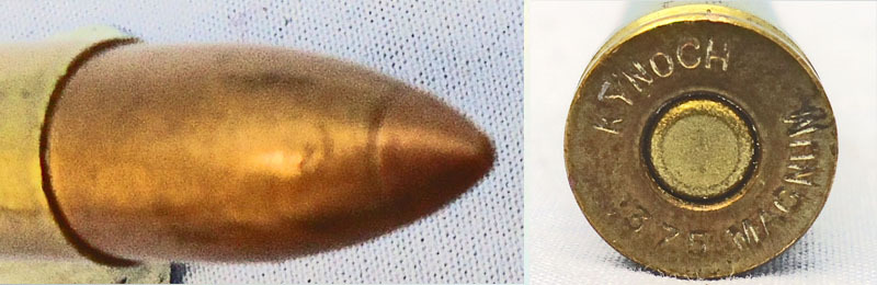 Kynoch INERT DEACTIVATED. British Original 5 Round Carton Of Kynoch .375 Magnum Rimless Nitro-Express Cartridges (for HOLLAND’S MAGAZINES RIFLES). - 20942:5  Other Ammunition