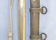 WW2 Era Nazi German Luftwaffe Officer’s 2nd Pattern Dagger By ‘Gustav Spitzer Solingen’ With Bullion Cord & Portepee & Scabbard. Sn 23484:12a Dagger
