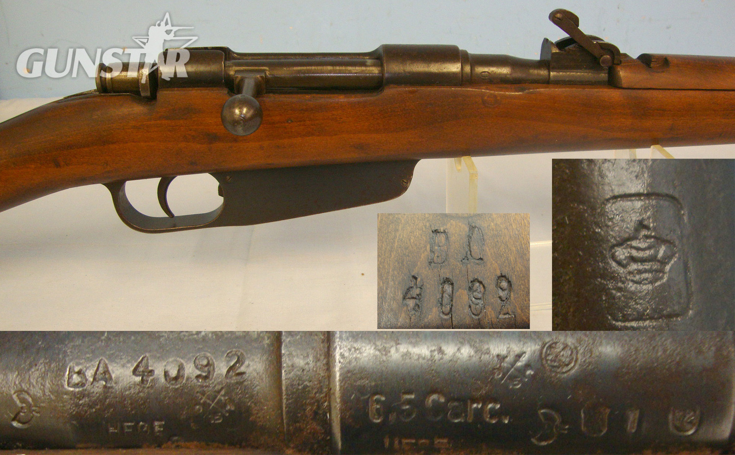 R.E. Terni (FAT) With Bayonet, Scabbard & Frog**UK 2015 DEACTIVATION CERTIFICATED** Sn 21266:13 Bolt Action None Rifle