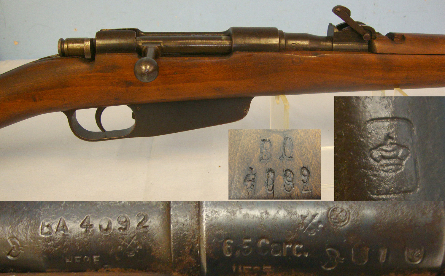 R.E. Terni (FAT) With Bayonet, Scabbard & Frog**UK 2015 DEACTIVATION CERTIFICATED** Sn 21266:13 Bolt Action None Rifle