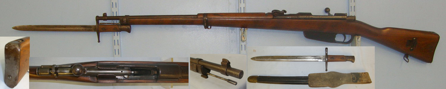  R.E. Terni (FAT) With Bayonet, Scabbard & Frog**UK 2015 DEACTIVATION CERTIFICATED** Sn 21266:13 Bolt Action None Rifle