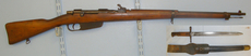 R.E. Terni (FAT) With Bayonet, Scabbard & Frog**UK 2015 DEACTIVATION CERTIFICATED** Sn 21266:13 Bolt Action None Rifle