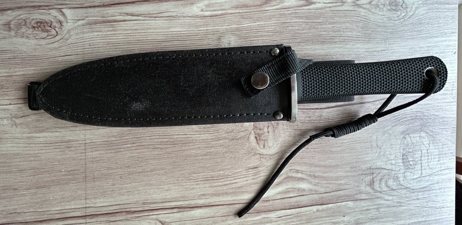  Cold Steel  Recon Scout Bowie VG-1 SAN MAI steel Kraton handle made by HATTORI Japan Hunting Knive
