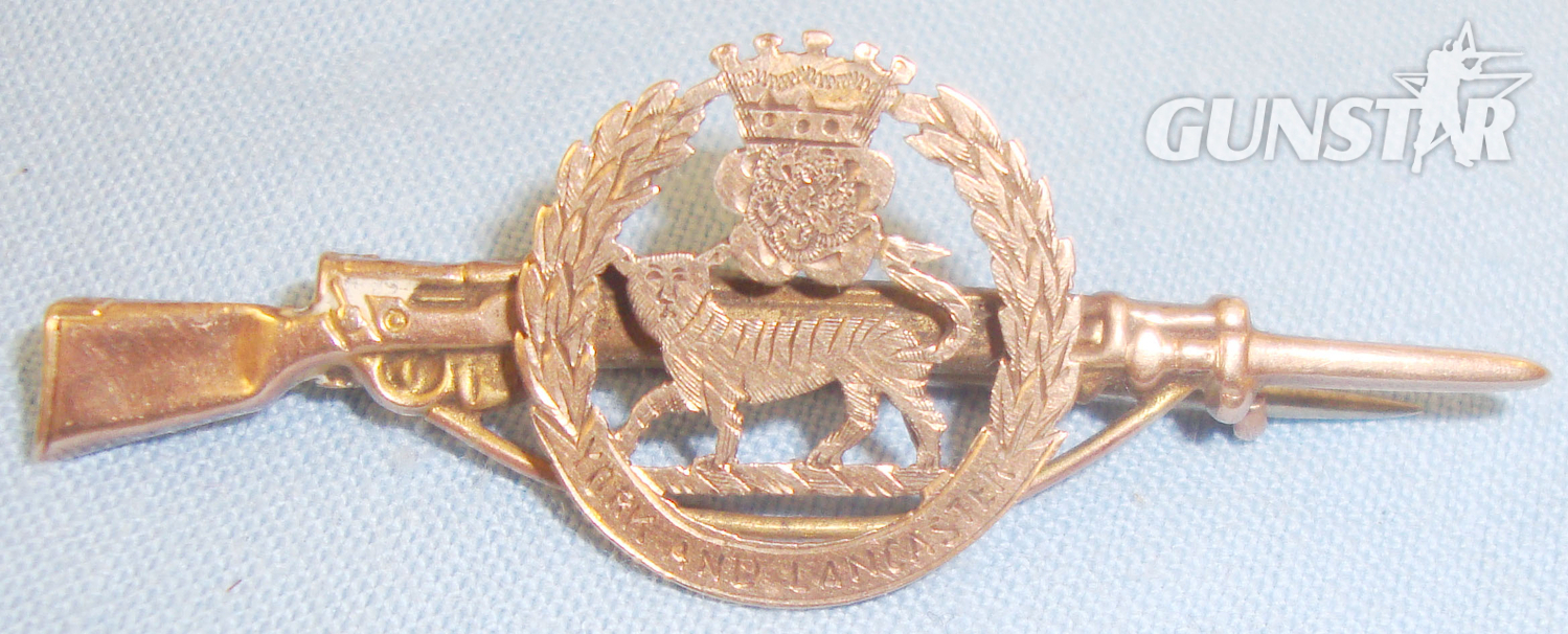 Marked 9ct Gold* York & Lancaster Regimental Pin Badge. BA 435. Marked 9ct Gold* York & Lancaster Regimental Pin Badge. BA 435. Antique & Militaria in 