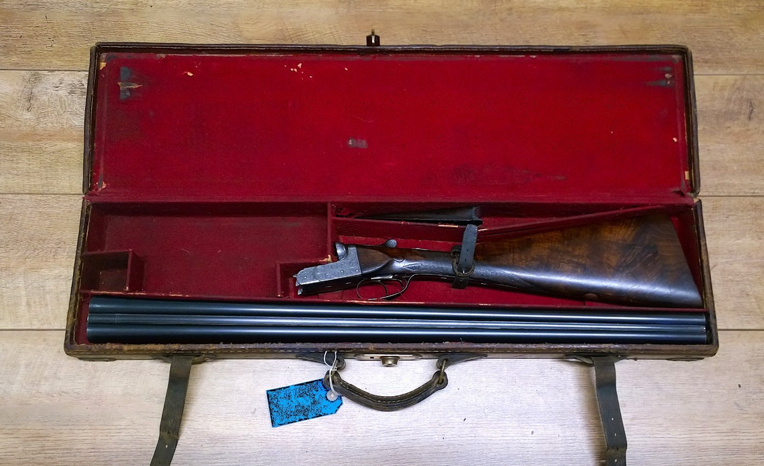 {CATEGORY} - Hardy Bros. unknown Side By Side 12 Bore/gauge in 