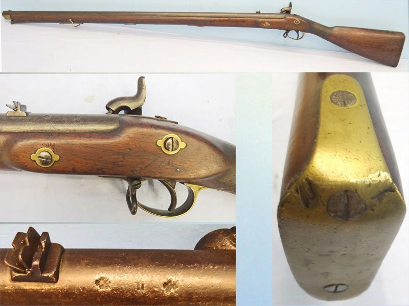 Tower, 1873 Dated, .75” Bore, 1842 Pattern Musket by Issac Hollis & Sons, London. Sn - 23174:38 Tower, 1873 Dated, .75” Bore, 1842 Pattern Musket by Issac Hollis & Sons, London. Sn - 23174:38 Muzzleloader Various Rifle