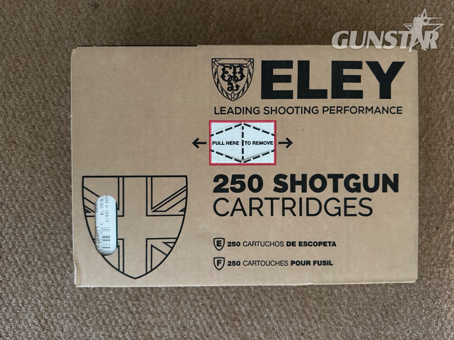 Eley (UK) Pigeon Select 12g 6 30g Fibre 250 cartridges  Cartridges