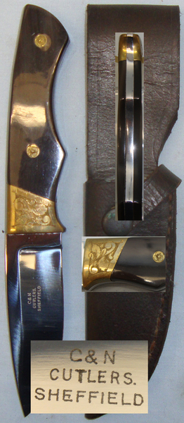 C&N Cutlers of Sheffield Hunting Knife. ED 2521. Knive