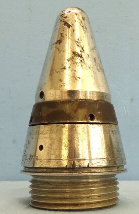 INERT. Scarce, Unfired, WW2, 1943 Dated German ZtZ.S/30 Clockwork Time Fuze In Its Original Bakelite Transit Container. - Sn 21630 INERT. Scarce, Unfired, WW2, 1943 Dated German ZtZ.S/30 Clockwork Time Fuze In Its Original Bakelite Transit Container. Sn 21630  Other Ammunition - {CATEGORY} in 