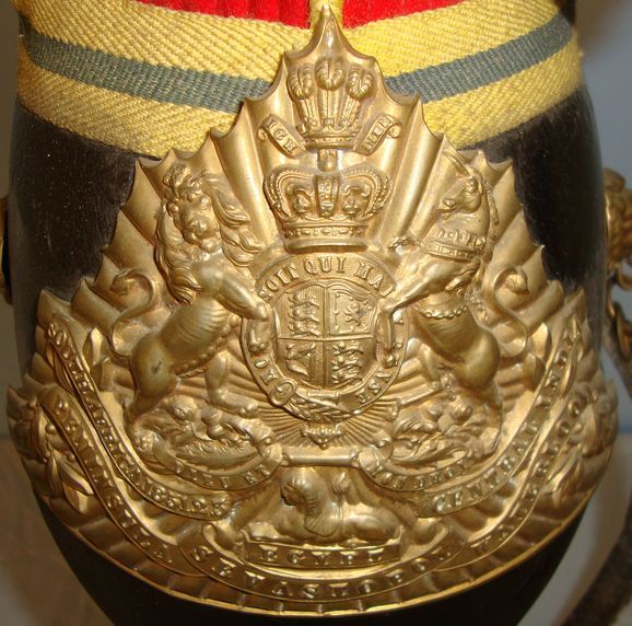  Victorian 12th (Prince Of Wales) Lancer\'s Troopers Lance Cap WD Marked & 1902 Dated With Queen’s Crown Plate & Plume. Sn 9493. Victorian 12th (Prince Of Wales) Lancer\'s Troopers Lance Cap WD Marked & 1902 Dated With Queen’s Crown Plate & Plume. Sn 9493. Clothing