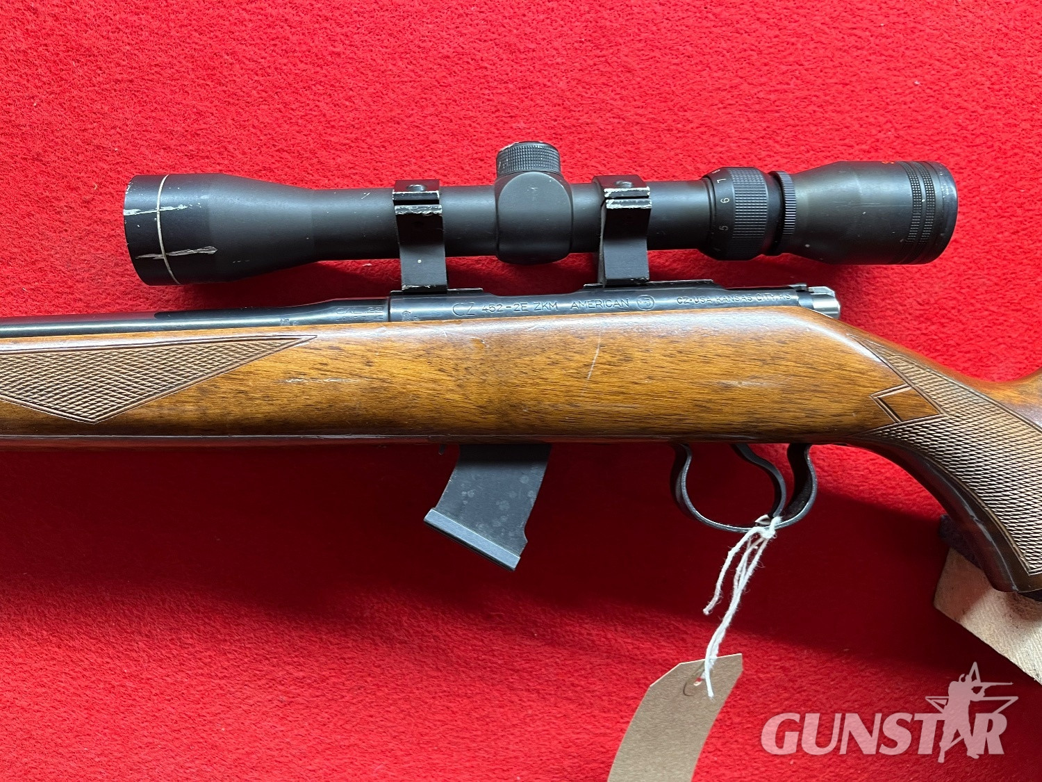 CZ 452-2E-ZKM Bolt Action .22 RF Rifle - {CATEGORY}