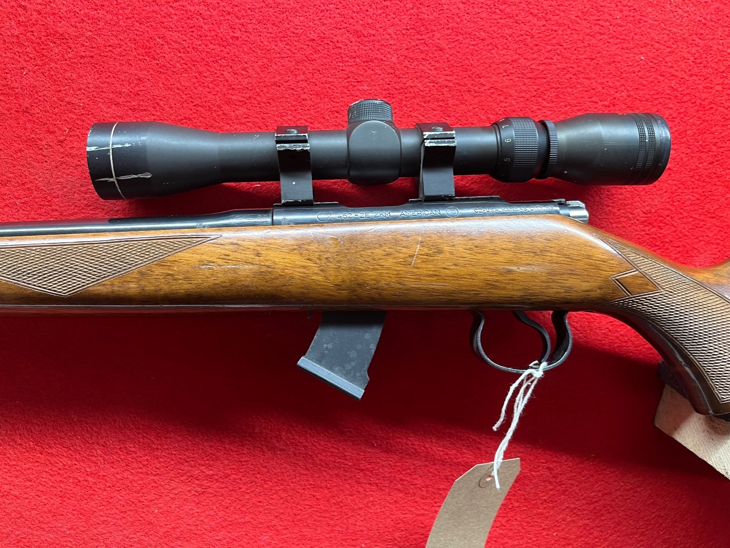 CZ 452-2E-ZKM Bolt Action .22 RF Rifle - {CATEGORY}