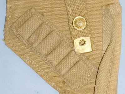 WWII 1943 Dated MK II Webbing Open Top Tanker’s Holster for Enfield & Webley .380 Calibre Pistol. 22125 WWII 1943 Dated MK II Webbing Open Top Tanker’s Holster for Enfield & Webley .380 Calibre Pistol. 22125 Antique & Militaria