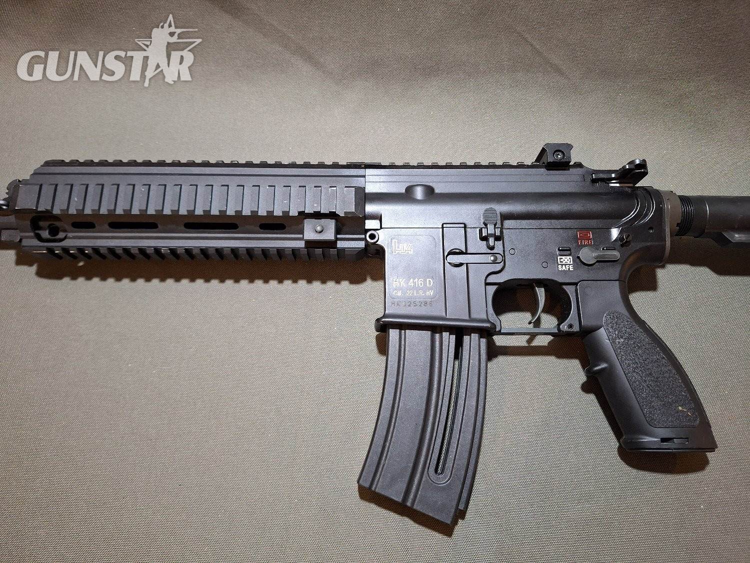 Walther HK 416D Semi-Auto .22 Long Rifle (.22 LR) Rifle - {CATEGORY}
