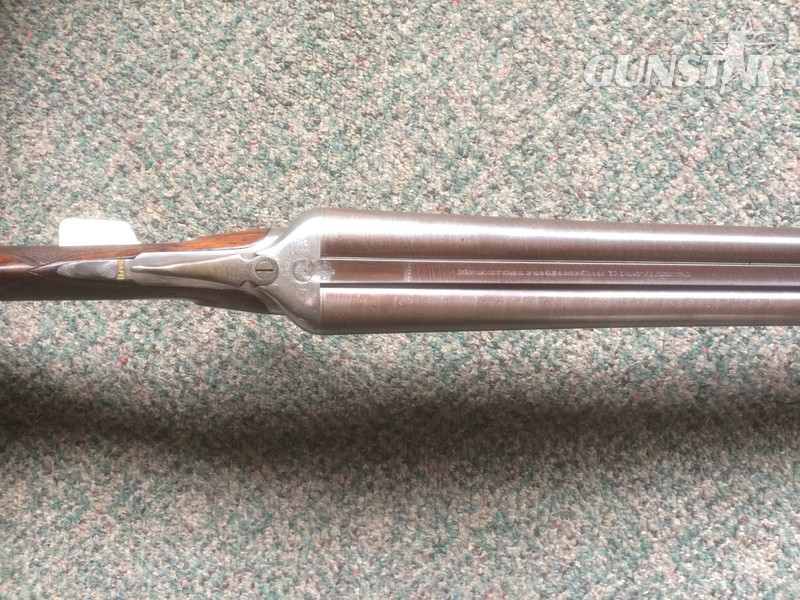 {CATEGORY} - George Gibbs boxlock Side By Side 12 Bore/gauge in 