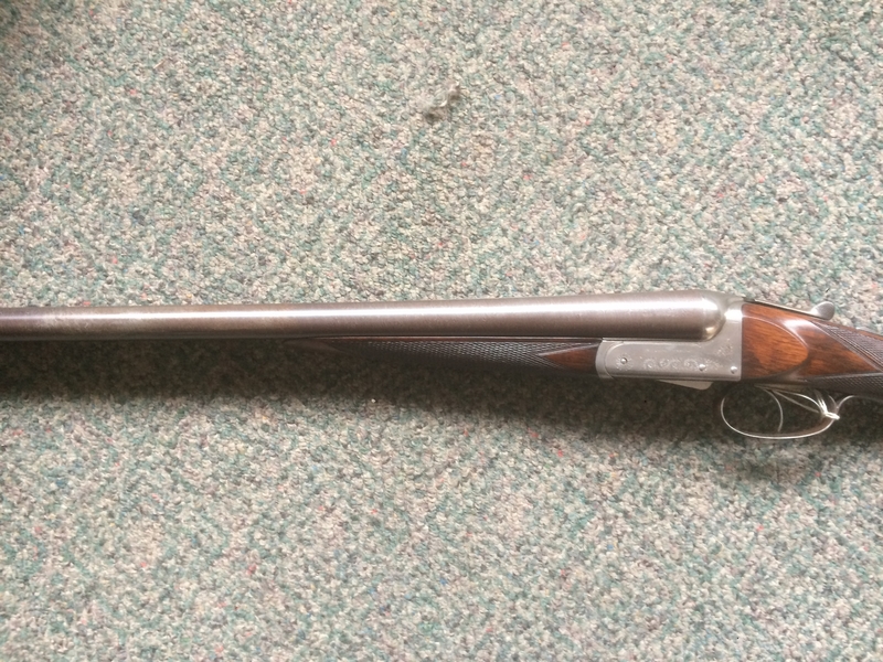  George Gibbs boxlock Side By Side 12 Bore/gauge