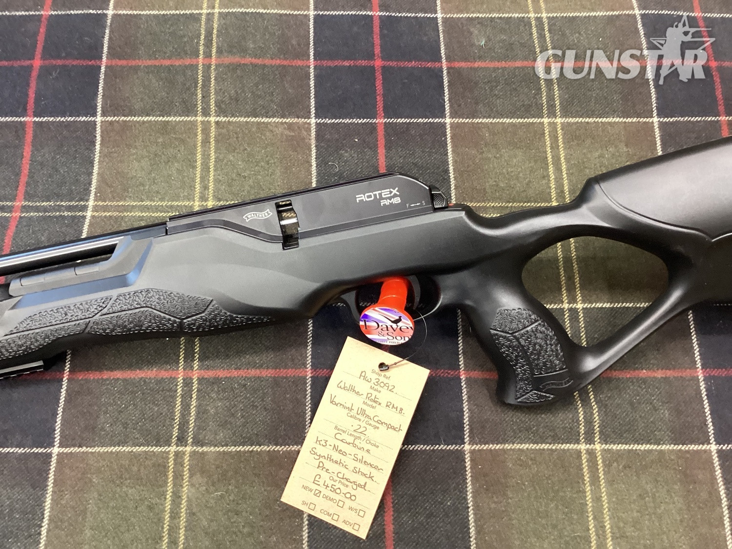 Walther RM8 VARMINT ULTRA COMPACT .22 in 