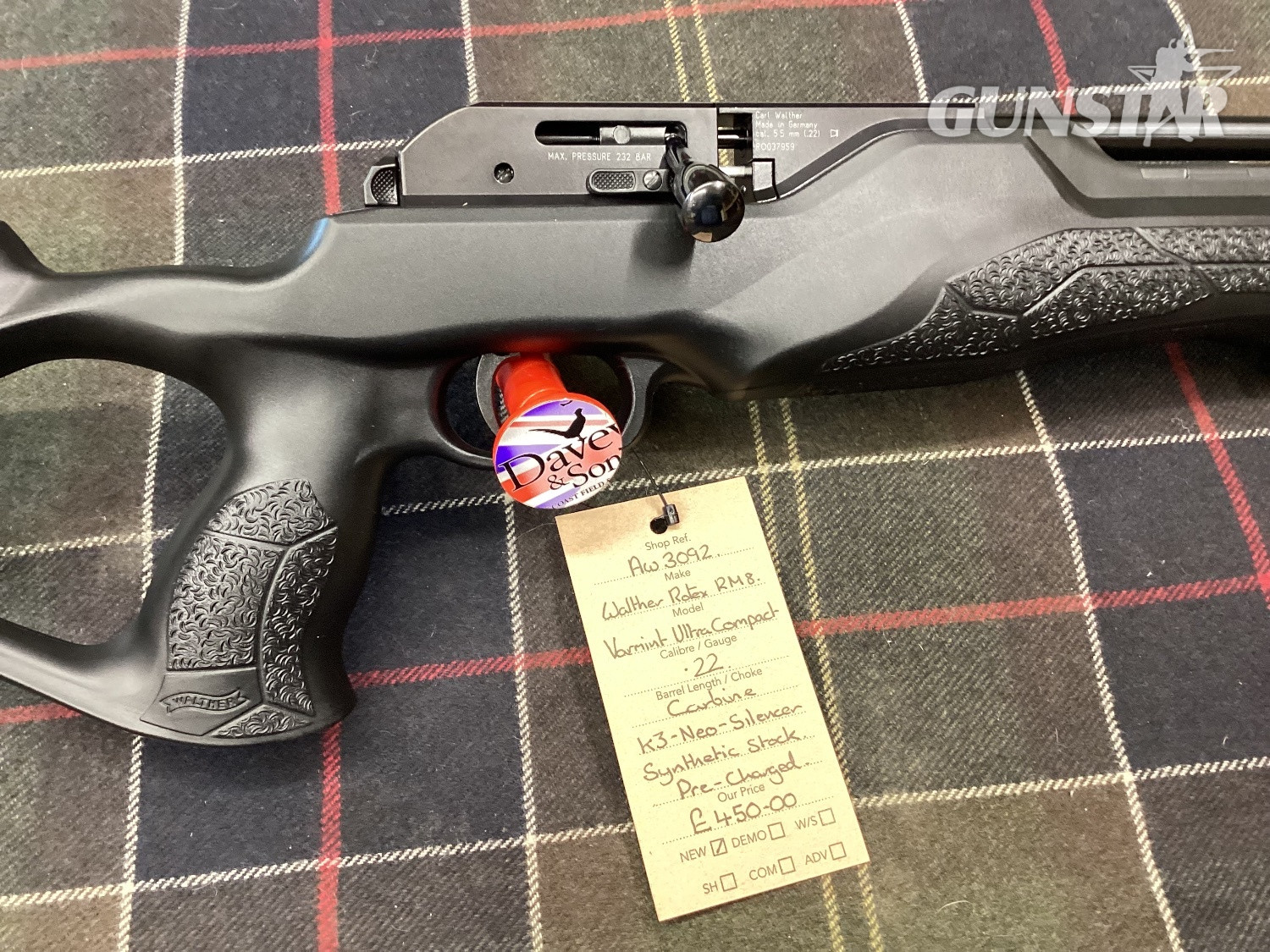 Walther RM8 VARMINT ULTRA COMPACT .22