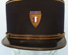 French National Police Kepi Scecam Bernay, Size 57. French National Police Kepi Scecam Bernay, Size 57.  Clothing