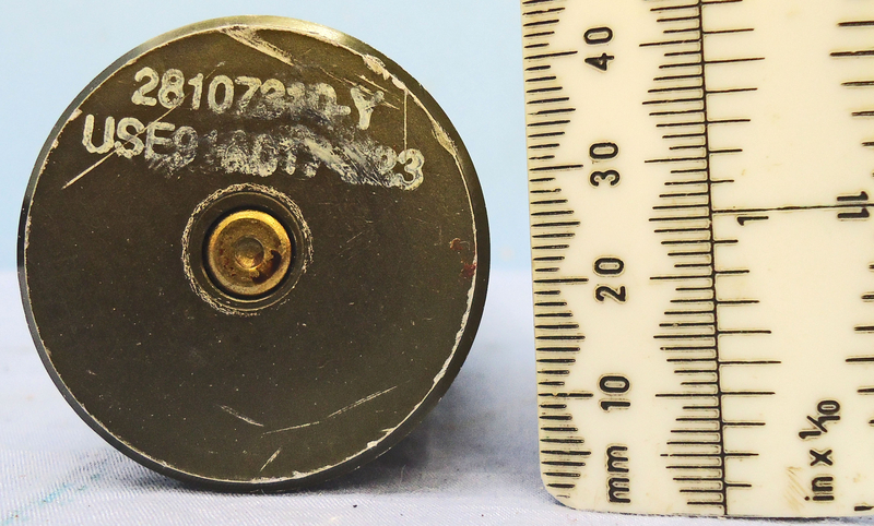 INERT DEACTIVATED. American, Unfired Practice Round For GAU-8 (30x173), 7 Barrelled Gatling Aircraft Gun. - O 1925 INERT DEACTIVATED. American, Unfired Practice Round For GAU-8 (30x173), 7 Barrelled Gatling Aircraft Gun. - O 1925  Other Ammunition