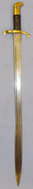 Scarce* 1855 Sword Bayonet for the Royal Sappers & Miners Carbine Marked A.H.C. (Army Hospital Corps). BAYO 371. Bayonet