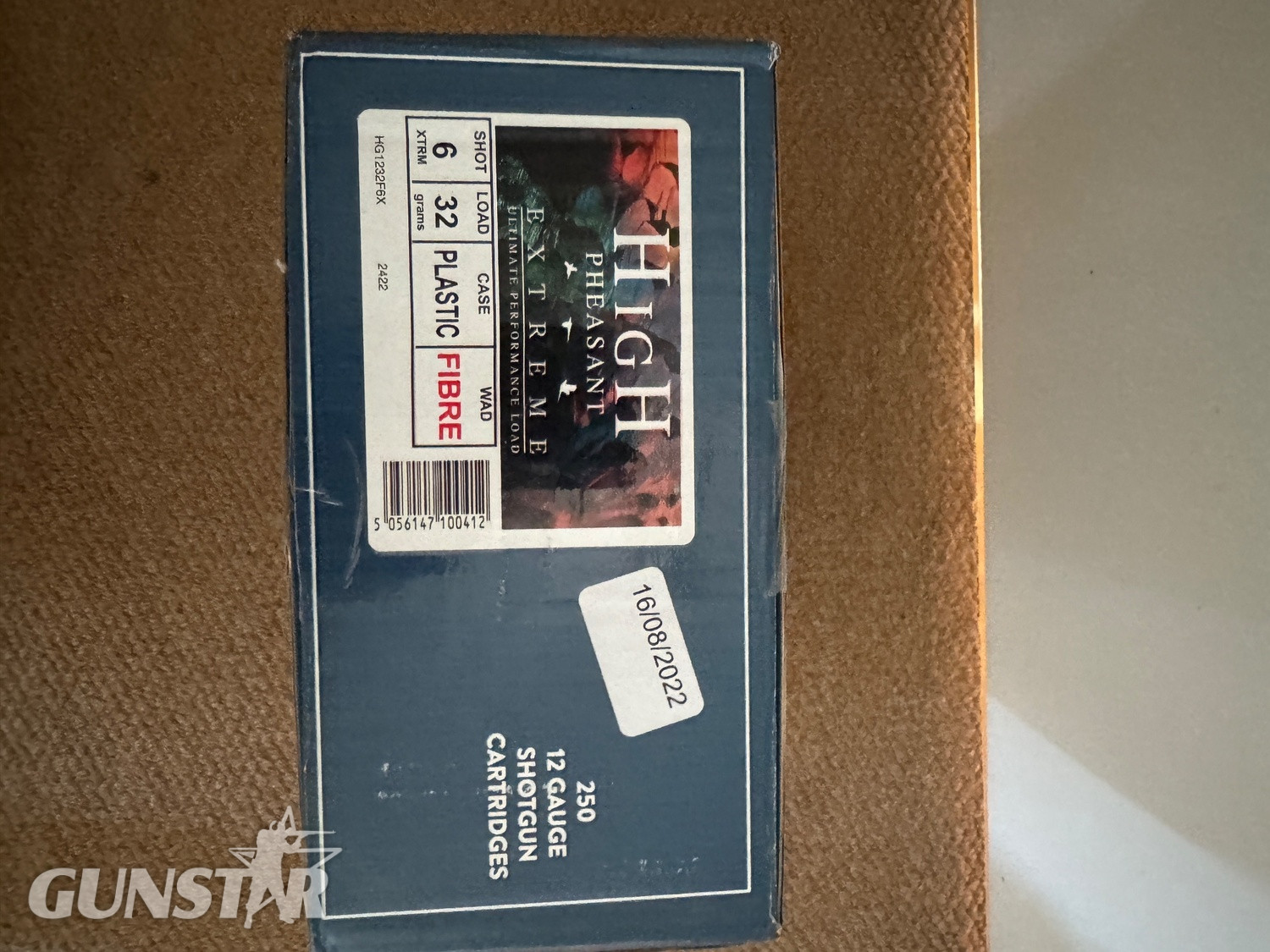 Hull High Pheasant 12g 6 32g Fibre  Cartridges in 