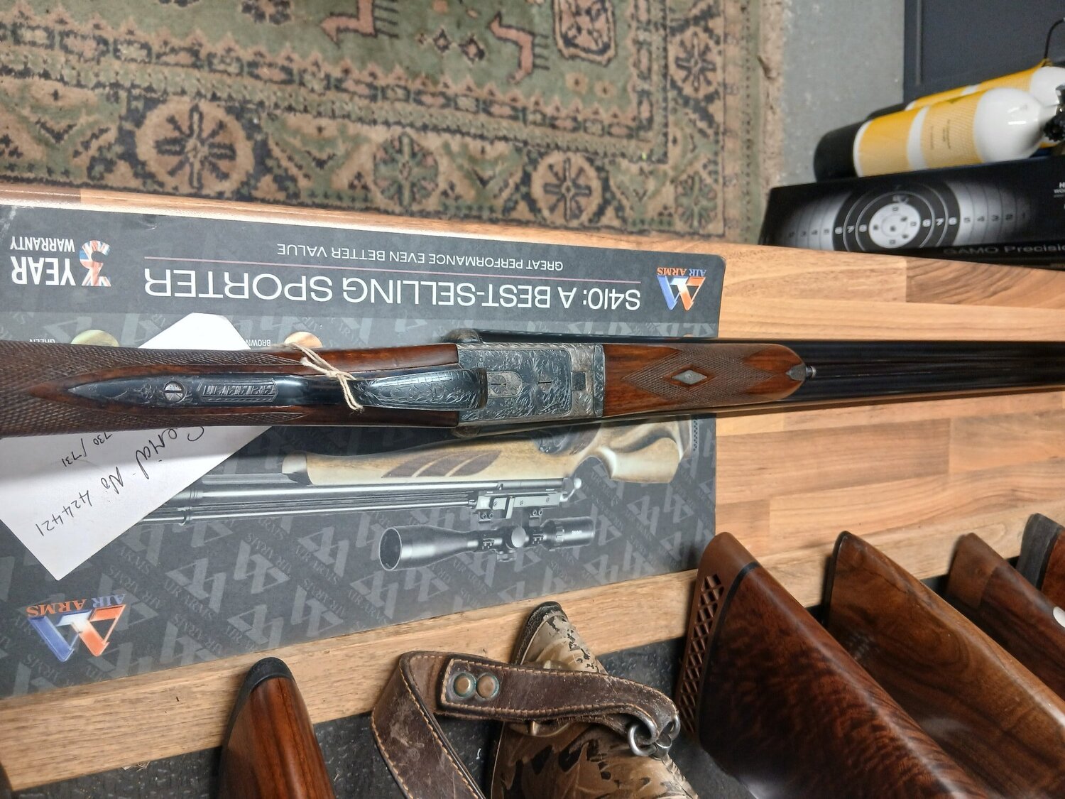  AYA (Aguirre Y Aranabal) 25 Boxlock Side By Side 12 Bore/gauge