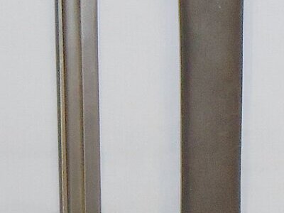 RARE* WWI Dated British Patt 1907 Bayonet Scabbard & Frog by Manufacturer Vickers. 22426:18. Bayonet
