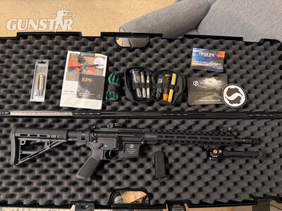 Schmeisser sp9 9mm Straight Pull 9mm Rifle