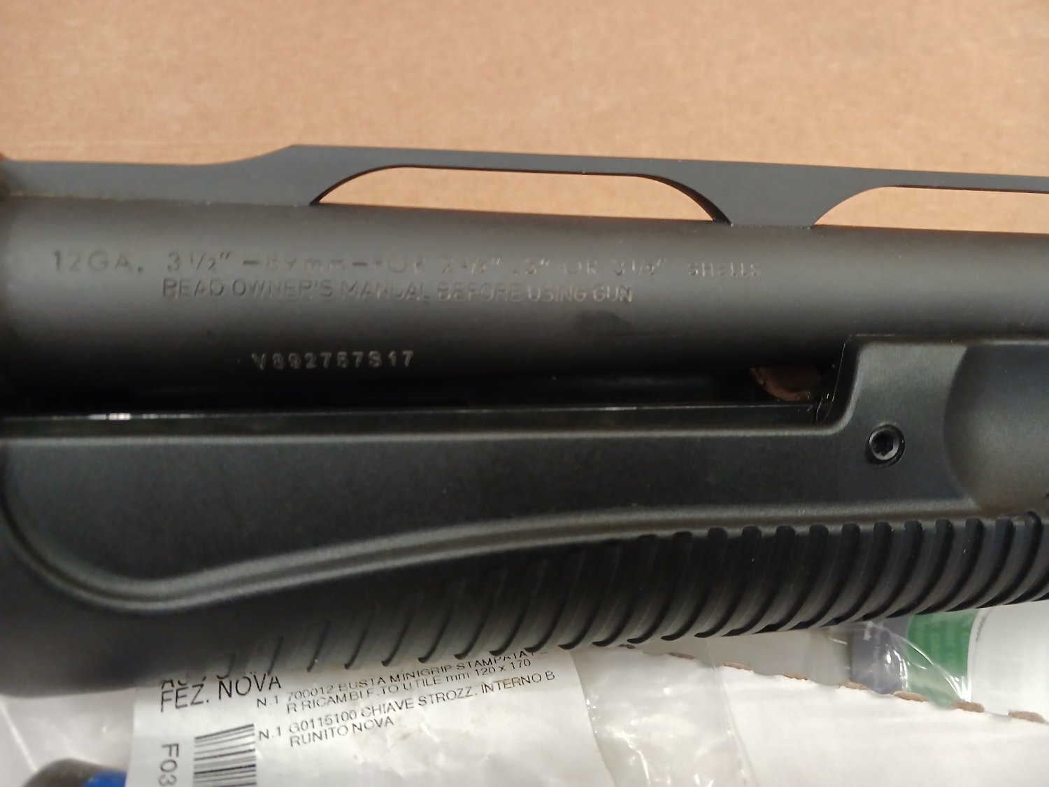 Benelli Supernova Pump Action 12 Bore/gauge