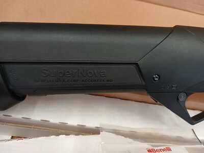 Benelli Supernova Pump Action 12 Bore/gauge