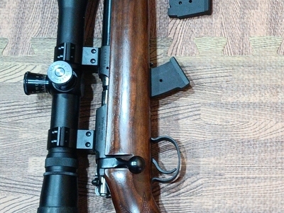 CZ 452 Bolt Action .22 Long Rifle (.22 LR) Rifle