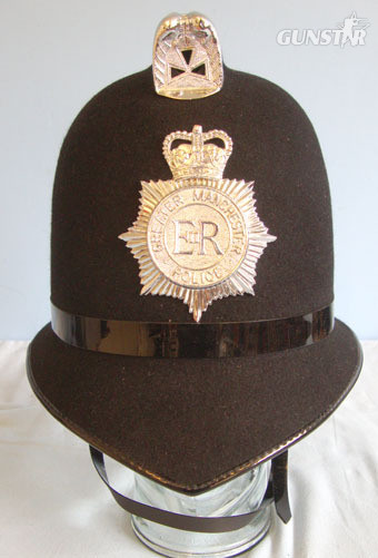 Greater Manchester Police (GMP) Male Constable's/ Sergeant's Blue Serge Helmet B Greater Manchester Police (GMP) Male Constable's/ Sergeant's Blue Serge Helmet B Clothing in 