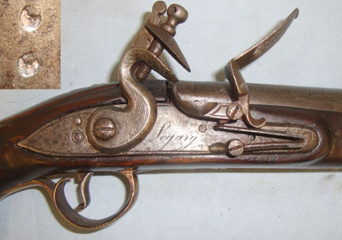  Segray English Flintlock Holster Pistol. .22 Muzzleloader