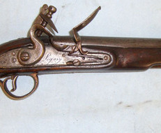 Segray English Flintlock Holster Pistol. .22 Muzzleloader