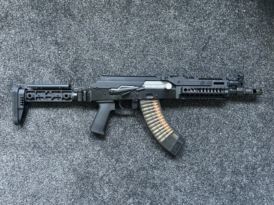 WBP MINI JACK 7.62 AK47 MINT CONDITION FULLY STRIPPABLE MINI JACK Semi-Auto 7.62x39mm Rifle