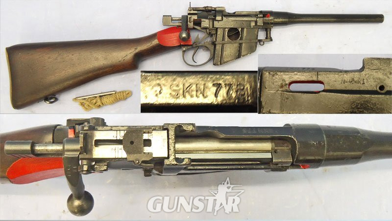 1948-1950, British War Dept Factory Sectioned Cut-Away Lee Enfield No4 Mk1 .303 Calibre, SKN 778 Armourer’s Instructional Rifle Action, Shoulder Stock & Part Barrel. **2012 UK DEACTIVATION CERTIFICATED**. - 23177 1948-1950, British War Dept Factory Sectioned Cut-Away Lee Enfield No4 Mk1 .303 Calibre, SKN 778 Armourer’s Instructional Rifle Action, Shoulder Stock & Part Barrel. **2012 UK DEACTIVATION CERTIFICATED**. - 23177 Various  Rifle in 