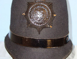 Manchester & Salford Police Male Constable's/ Sergeant's Blue Serge Helmet By Ch Manchester & Salford Police Male Constable's/ Sergeant's Blue Serge Helmet By Ch Clothing