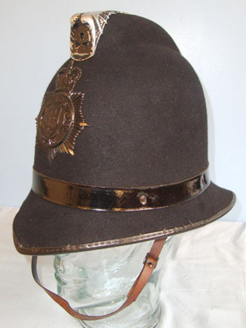 Manchester & Salford Police Male Constable's/ Sergeant's Blue Serge Helmet By Ch Manchester & Salford Police Male Constable's/ Sergeant's Blue Serge Helmet By Ch Clothing