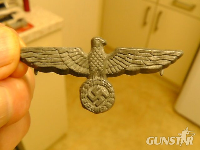 {CATEGORY} - Unknown German manufacturer. unusual world war two German Heer (army) cap Eagle Antique & Militaria